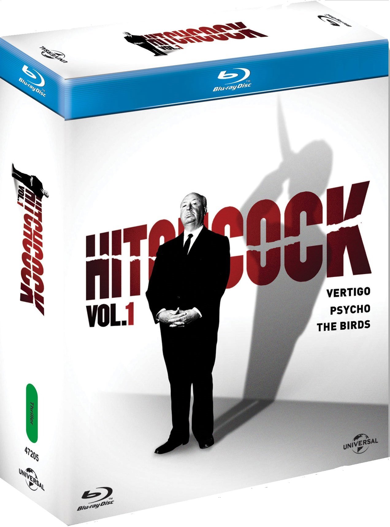 Hitchcock (Vertigo/The Birds/Psycho)