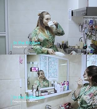 TXEsign Adhesive Wall Phone Tablet Holder Mount Stand For Tablet Smartphones EReader Wall Holder Mount (White