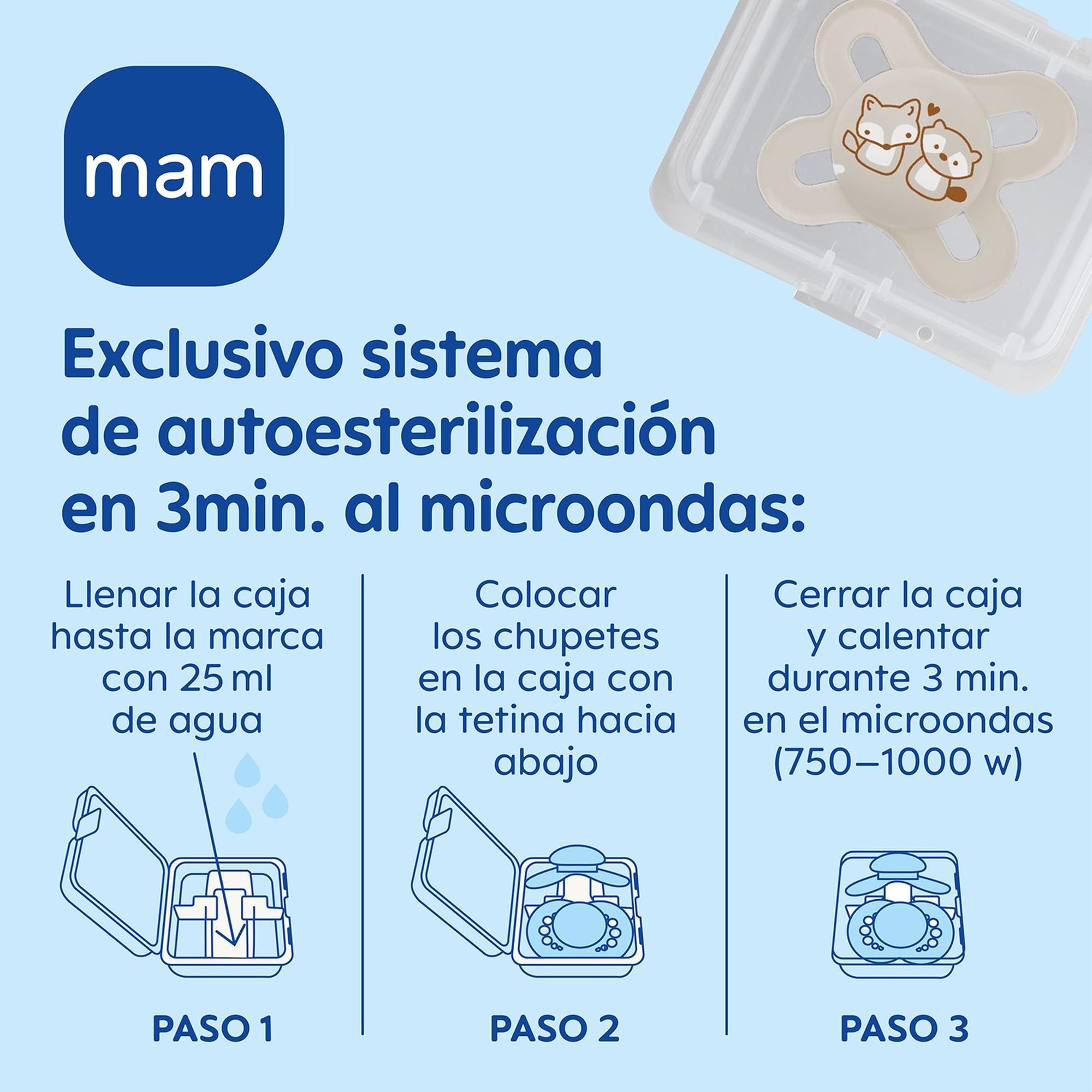 MAM, Set voor pasgeborenen, cadeauset, bevat: 2 x 160 ml anti-koliek flessen, 1 x 260 ml anti-koliek fles, 1 x originele Start-speen, 1 x speen voor fopspenen, vanaf de geboorte, roze