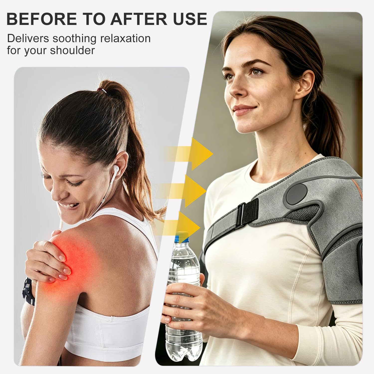 CENXIGO Shoulder Massager - Heat & Vibration Relief -5 CENXIGO Shoulder Massager - Heat & Vibration Relief -5