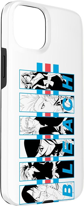 Bleach 5 Character Frames Anime Case for iPhone 15 Plus