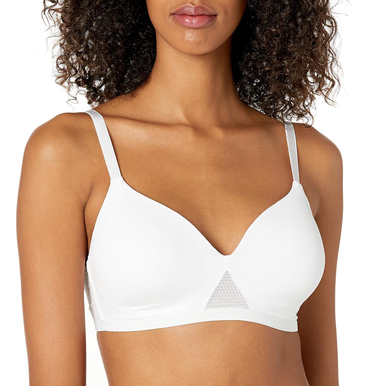 Hanes Womens T-Shirt Bra Pack Oh So Light Wireless Bra for Women Convertible Straps Single or 2-Pack