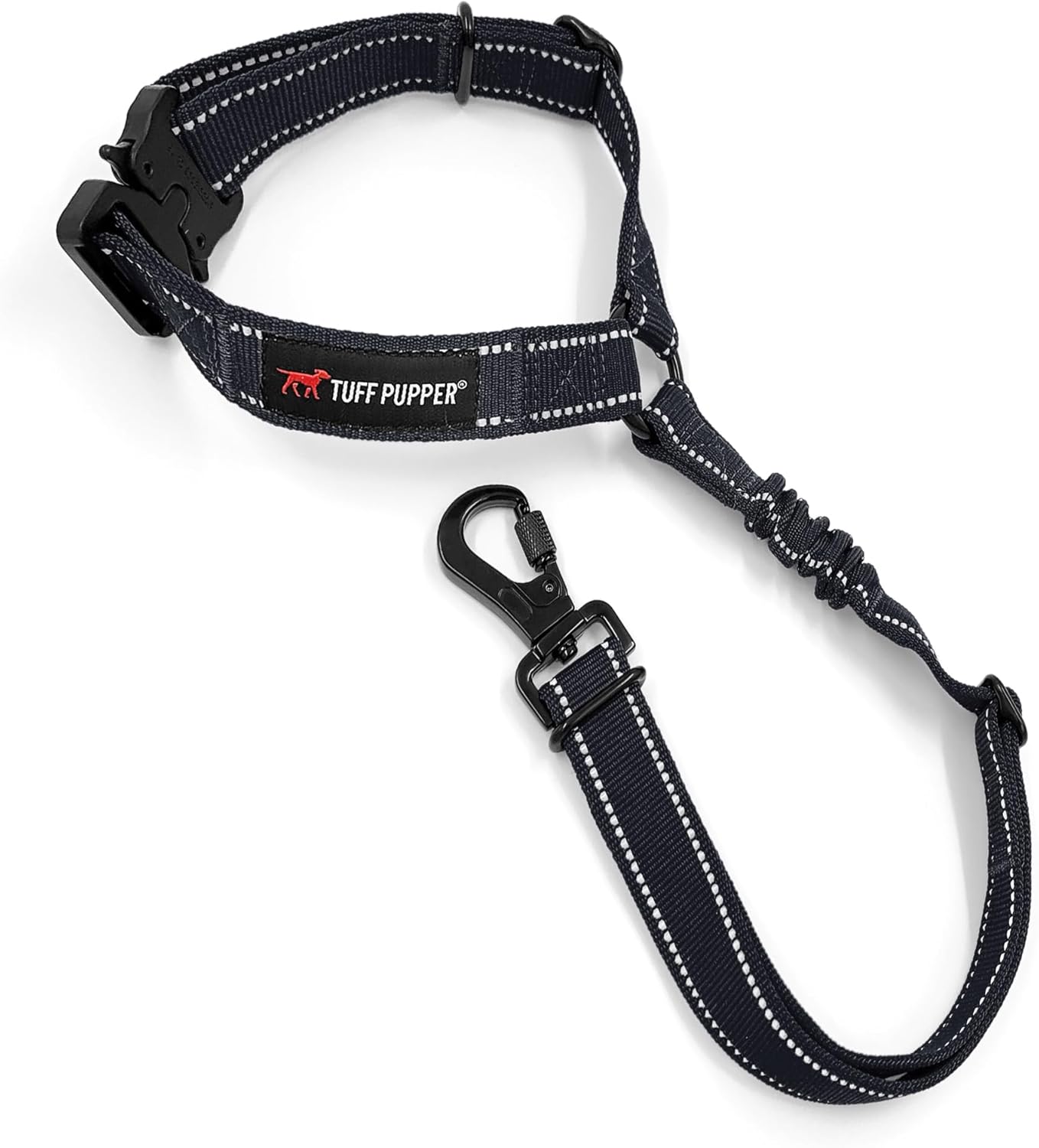 Adjustable Dog Car Harness Seat Belt with Heavy-Duty Clips Adjustable Dog Car Harness Seat Belt with Heavy-Duty Clips