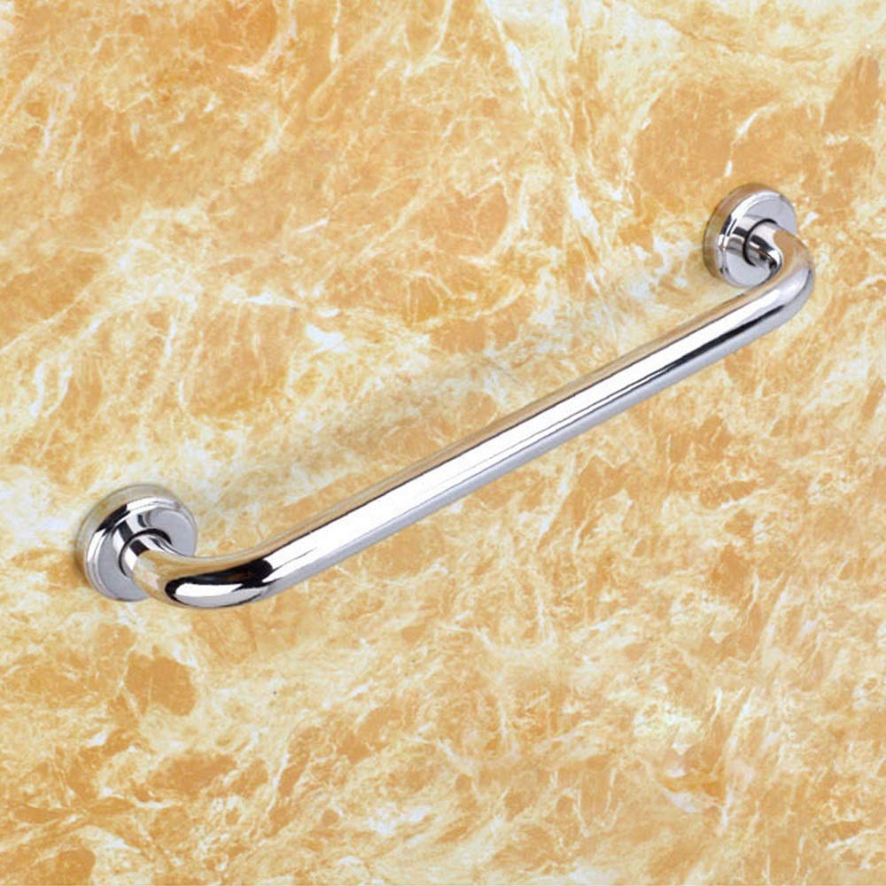 Barra de agarre de baño de acero inoxidable, pasamanos de seguridad antideslizante para ducha e inodoro, agarre de apoyo de asistencia superior para mayor seguridad en el baño