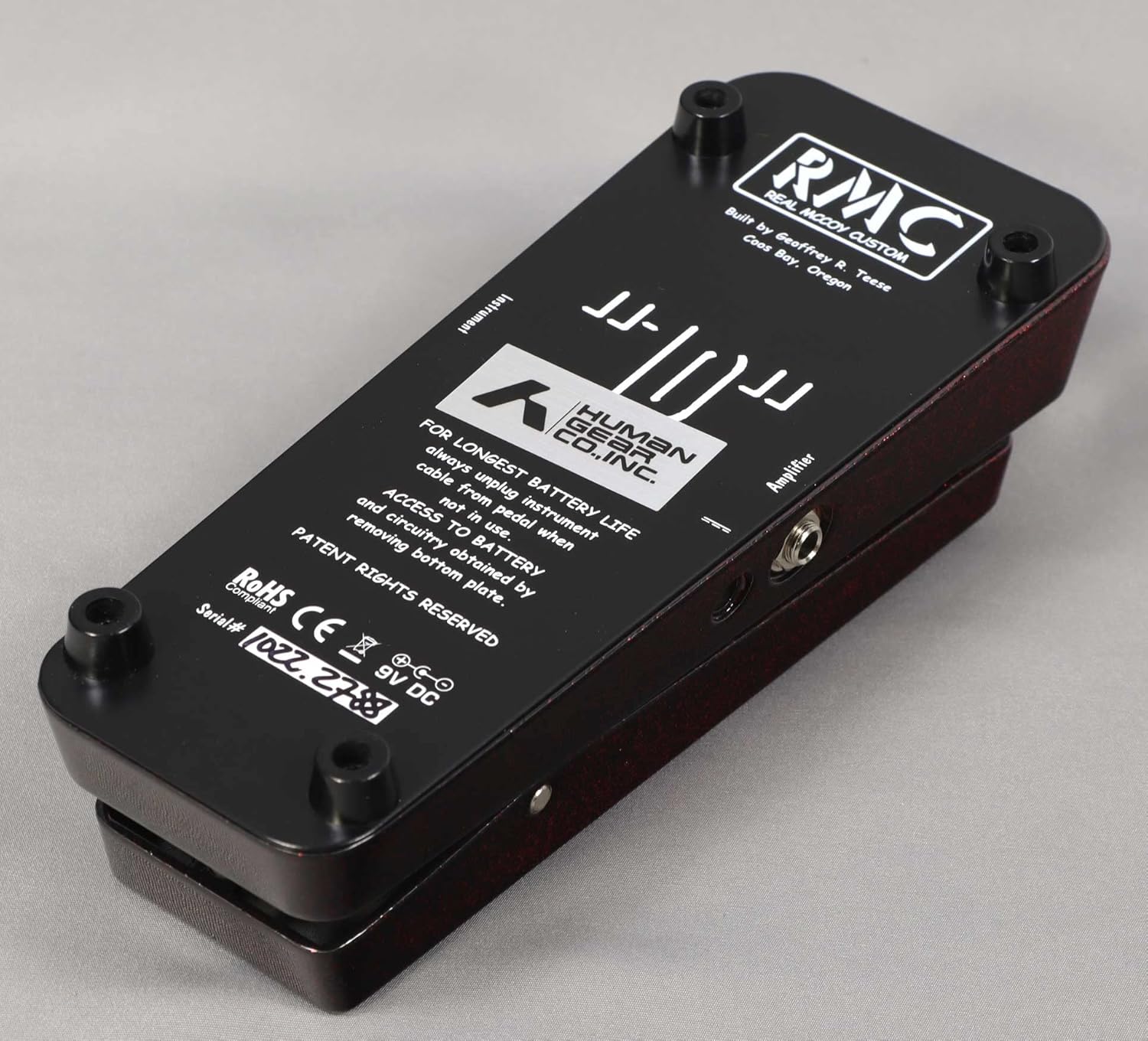 RMC/Real Mccoy Custom RMC-10 Red ワウペダル RMC/Real Mccoy Custom RMC-10 Red ワウペダル