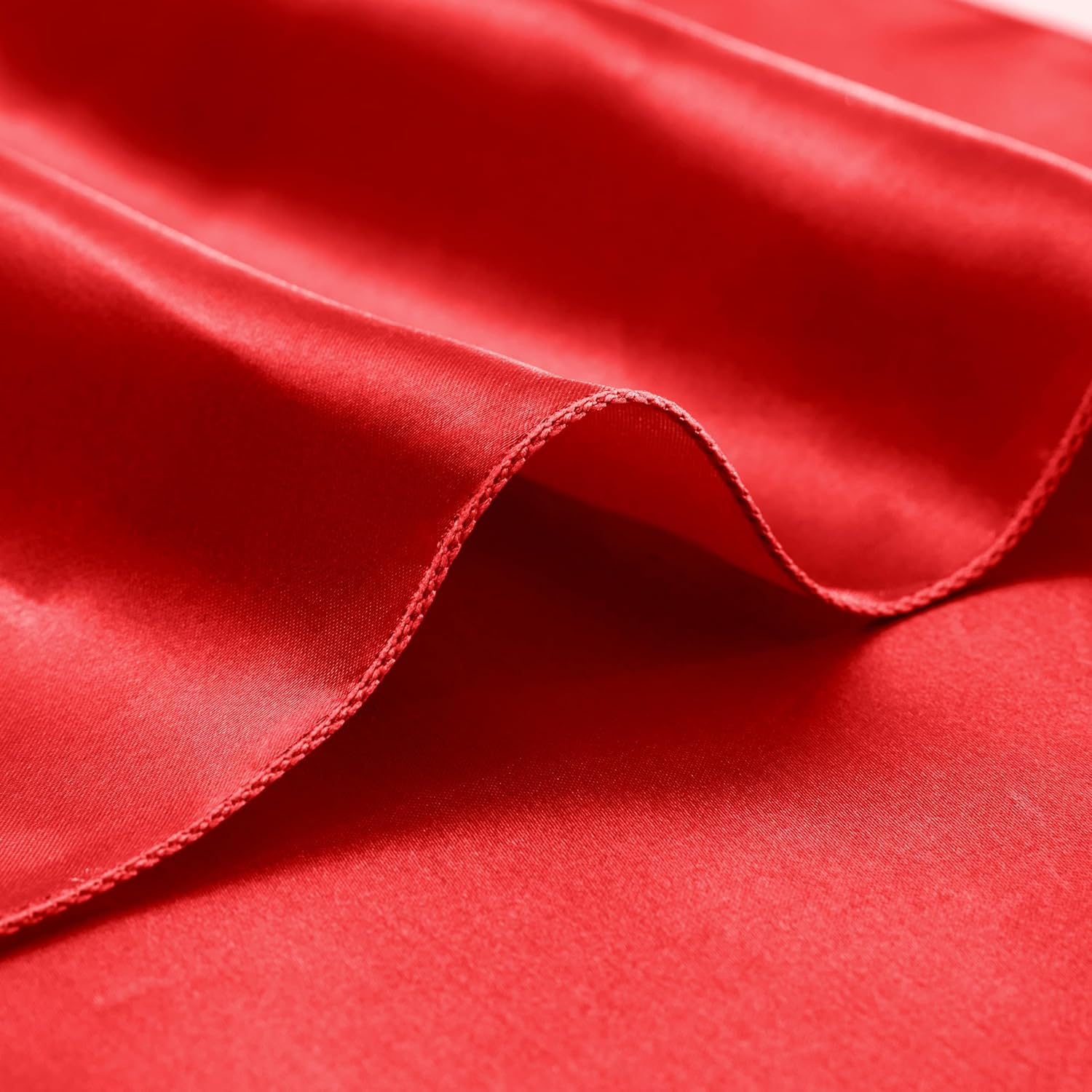 Cloth Dinner Table Napkins, Soft ester Dinner Napkins Multicolor 40x40cm 10pcs(10pcs Red)