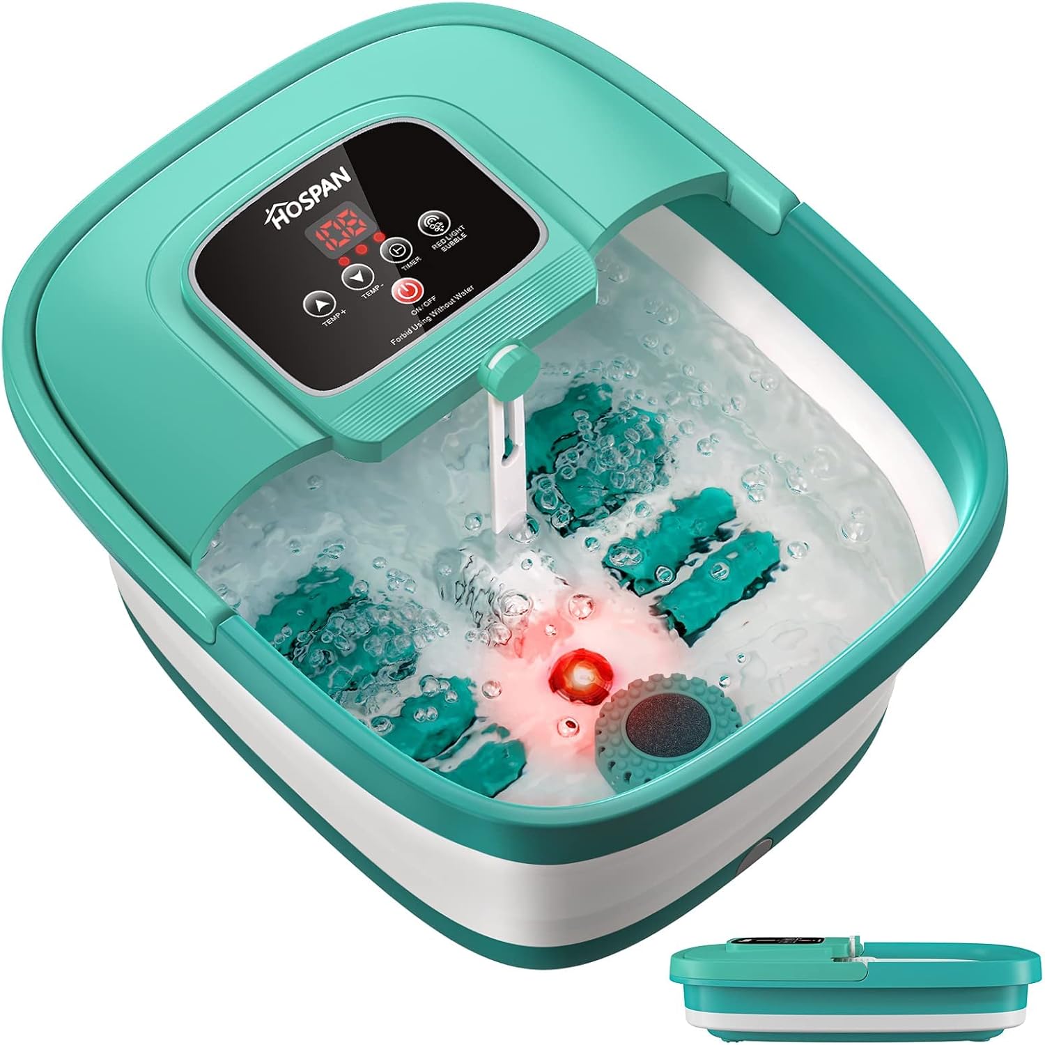 HOSPAN Collapsible Foot Spa with Heat, Bubble, Red South Africa Ubuy