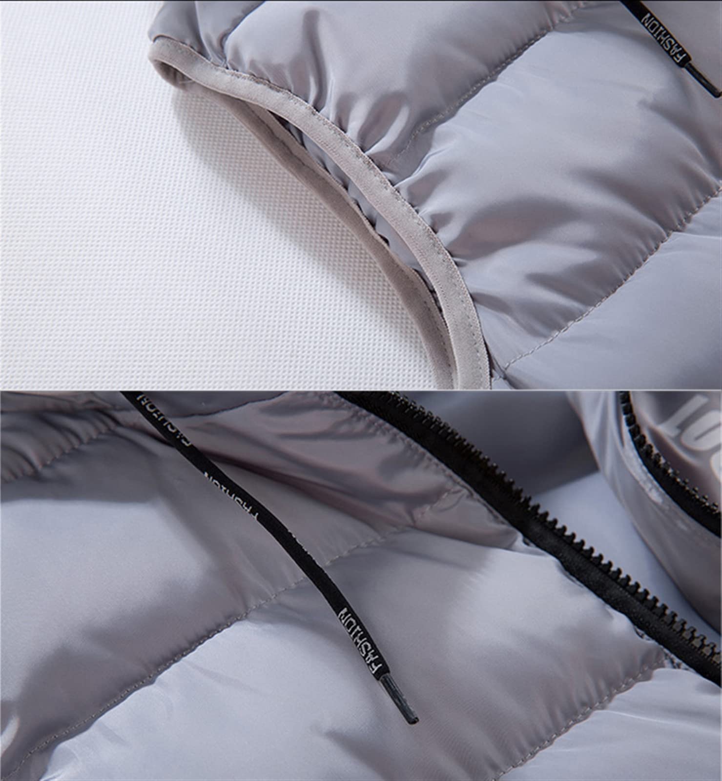 GIBZ Smanicato Antivento Gilet Giubbino Uomo Smanicato Gilet da Lavoro Uomini Piumini Inverno Imbottito