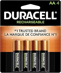 Duracell Pilha Recarregável AA Pequena Com 4 Unidades
