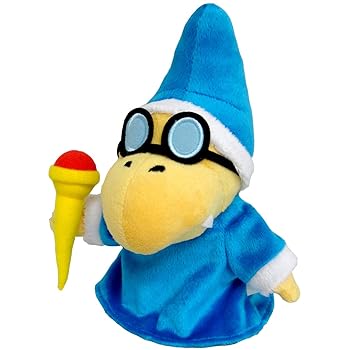 Nintendo Super Mario Bros Magikoopa Officially Licensed Plush 23cm