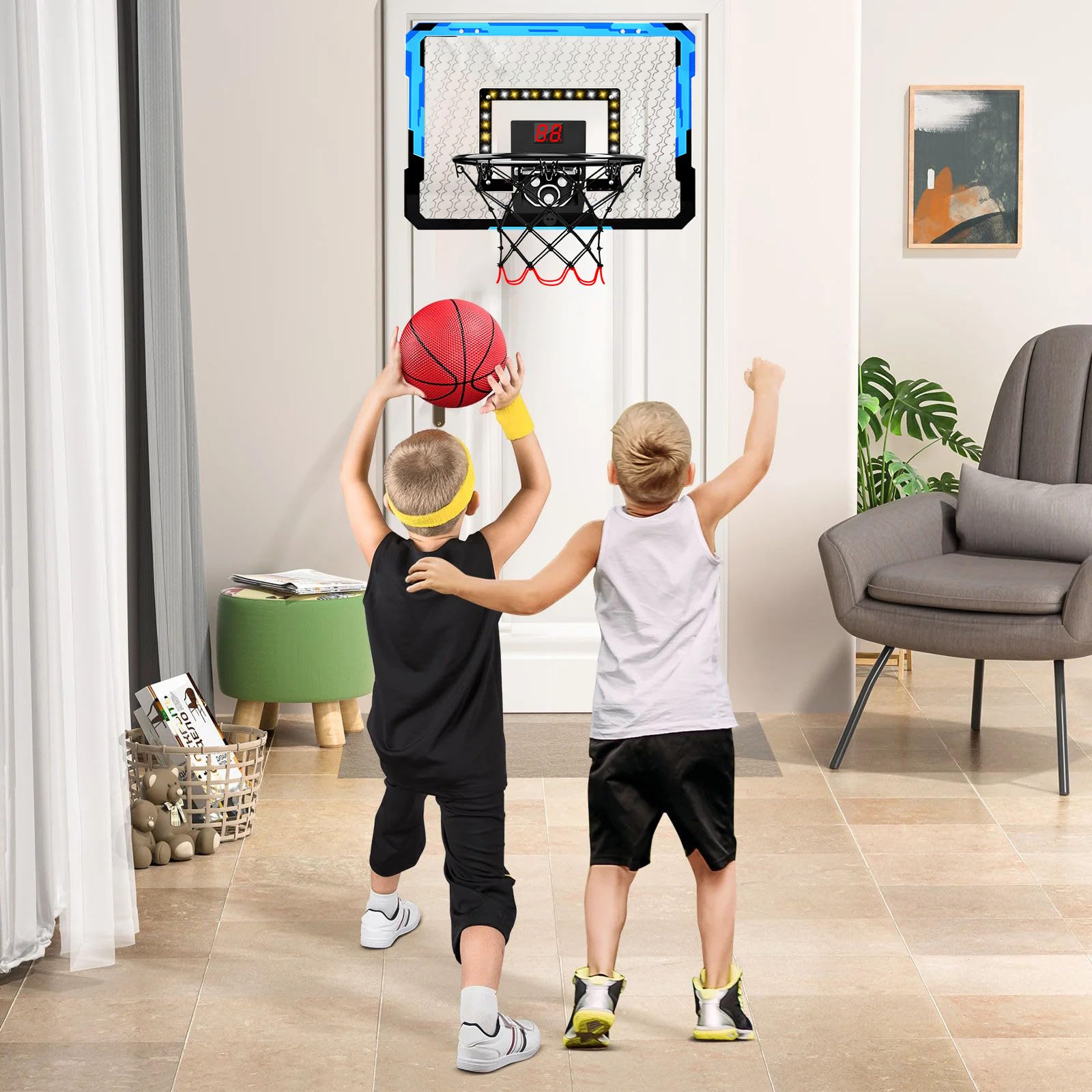 Canasta De Baloncesto Con Pelotas, Accesorios, Pequeña, Con | Envío gratis