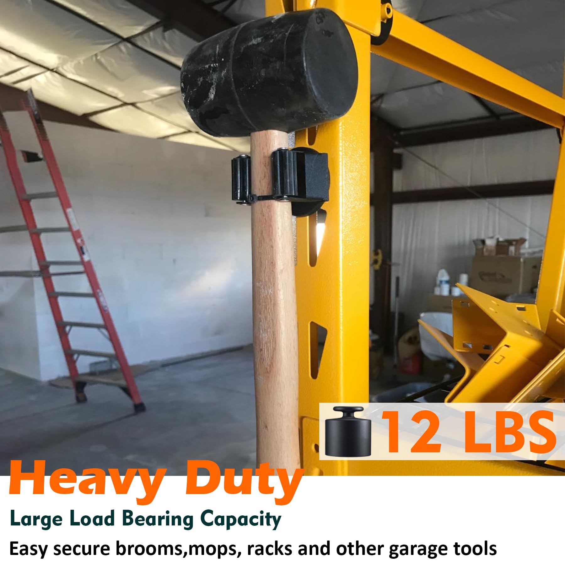 MUTUACTOR Strong Magnetic Hooks For Hanging, Door - Strong Magnetic Mop