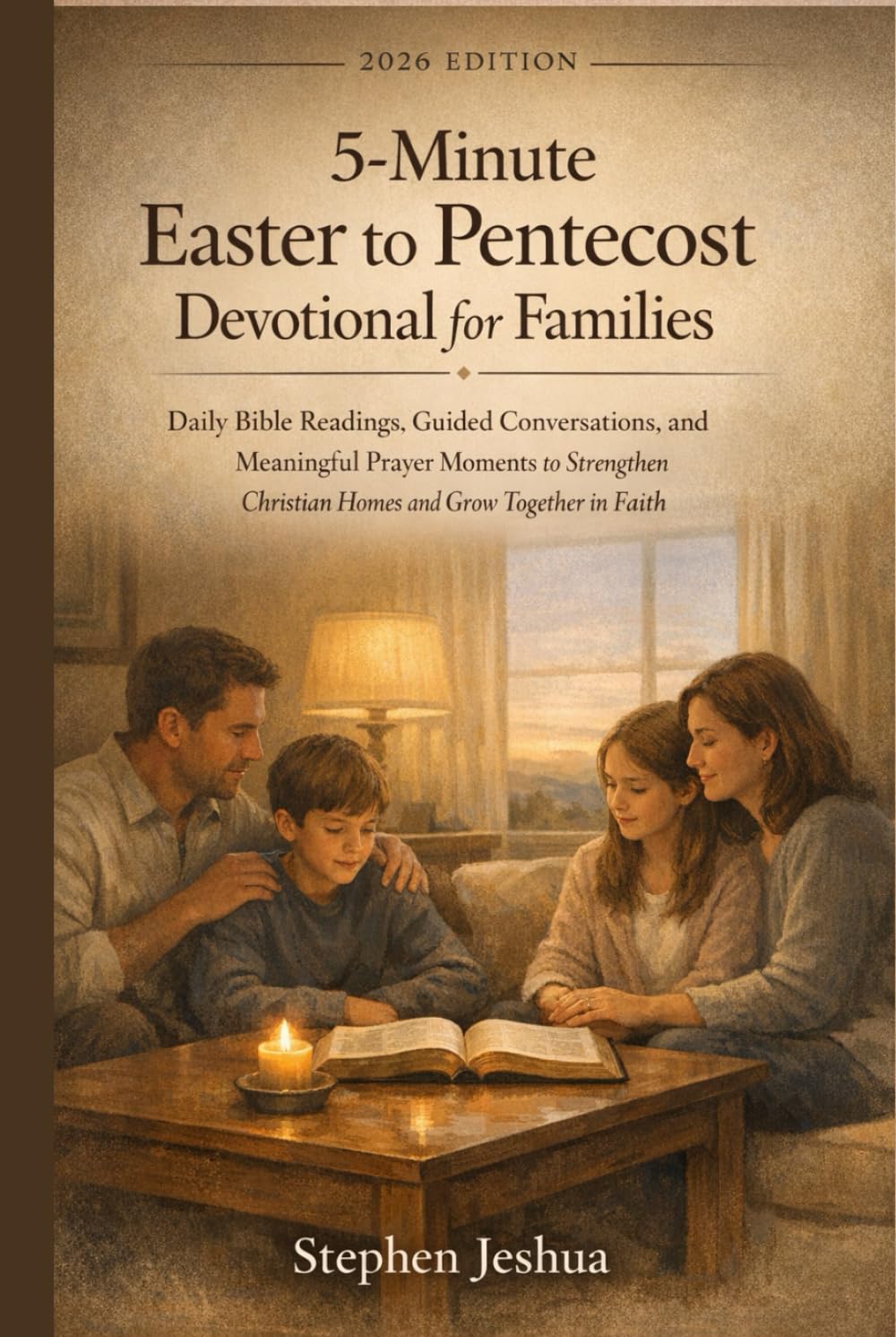 5-Minute Easter to Pentecost Devotional for Families: Daily Bible Readings, Guided Conversations, and Meaningful Prayer Moments to Strengthen Christian Homes and Grow Together in Faith