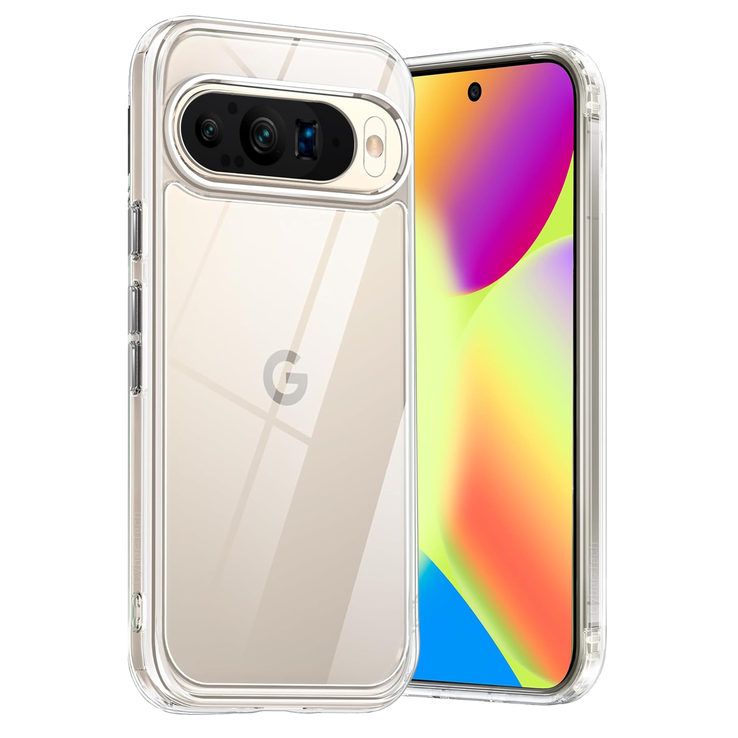 Case for Google Pixel 10 TPU, Slim Phone Case Clear Ultra Crystal Transparent Protective Back Cover Flexible Silicone Case[Shock Absorption]