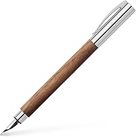 Vista 5 de Faber-Castell Pluma estilográfica Ambition Walnut Wood EF