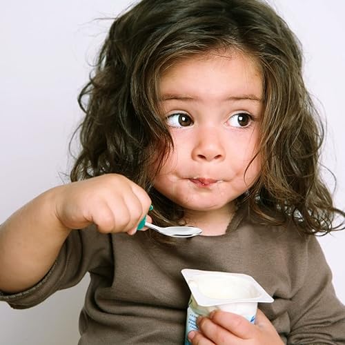 Miniatura 5 de Toddmomy Juego de tenedor y cuchara para niños, cuchara de dibujos animados, utensilios para bebé, cuchara de aprendizaje para bebés, cuchara de