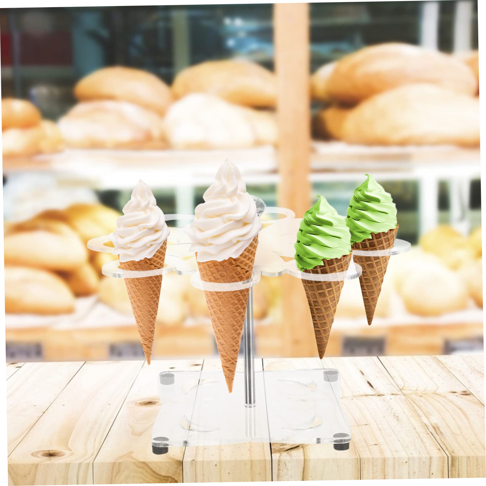 Amazon｜VINTORKY アイスクリームディスプレイスタンド bazaar mart