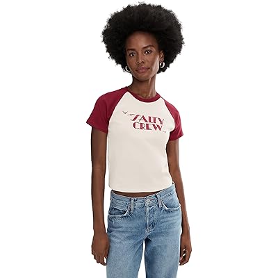 Salty Crew Sailor Delight Raglan Tee plum