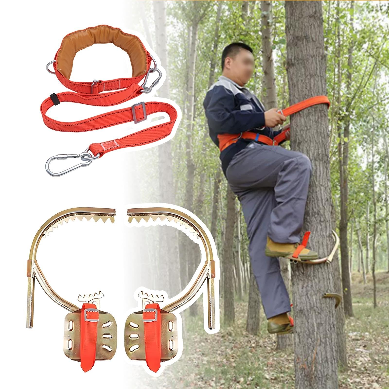 Morsetto for Palo in Legno for Elettricista con Suole in Metallo