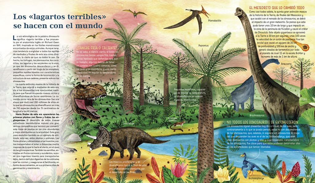La historia más fascinante del mundo: Historia de la tierra comprimida en un reloj (No ficción infantil)