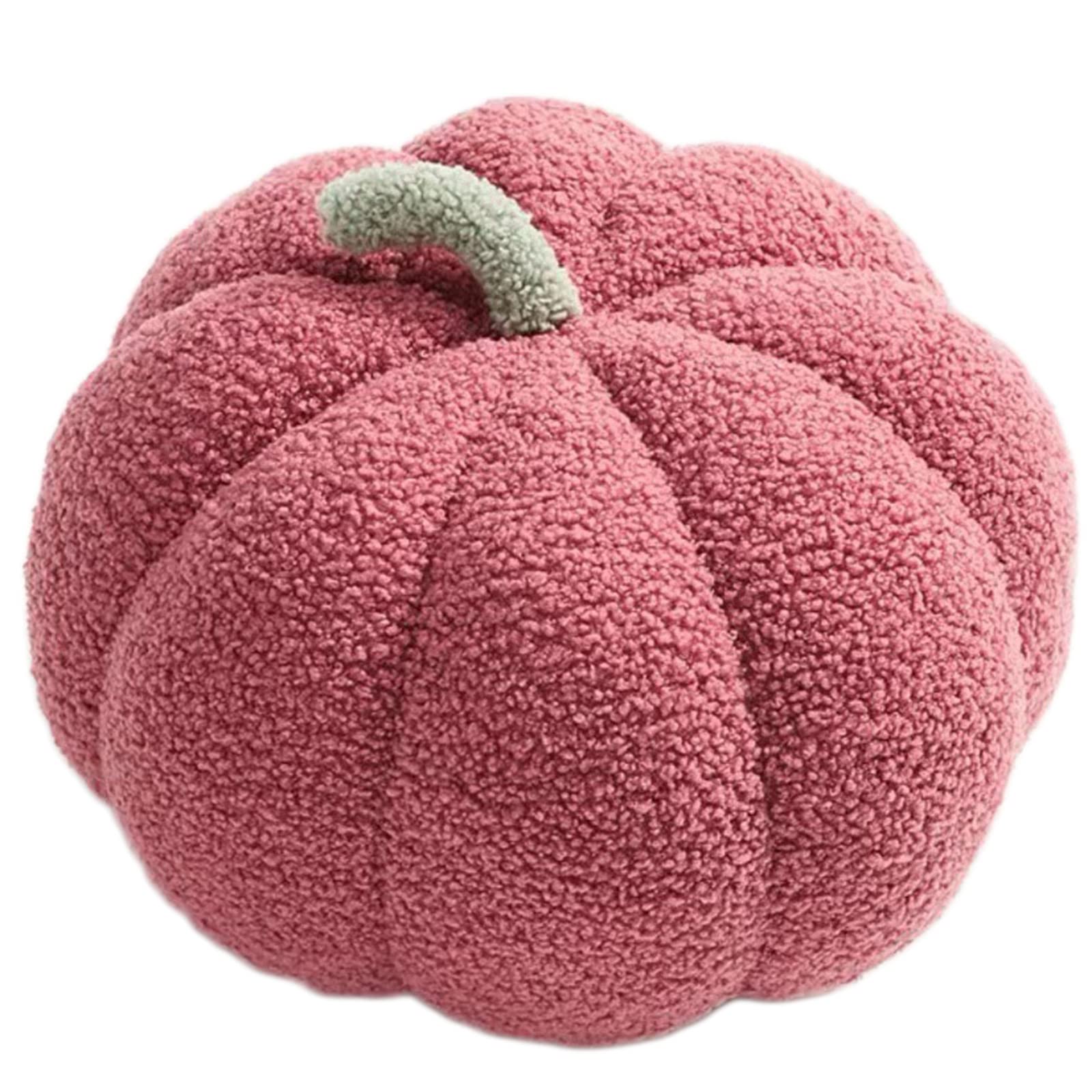 Yhplxyuus Woody Decoration Pumpkin Shaped Pillow Nordic Room Decor Pillow Plush Sofa Living Room Bedside Bed Cushion Gift Pumpkin Shaped