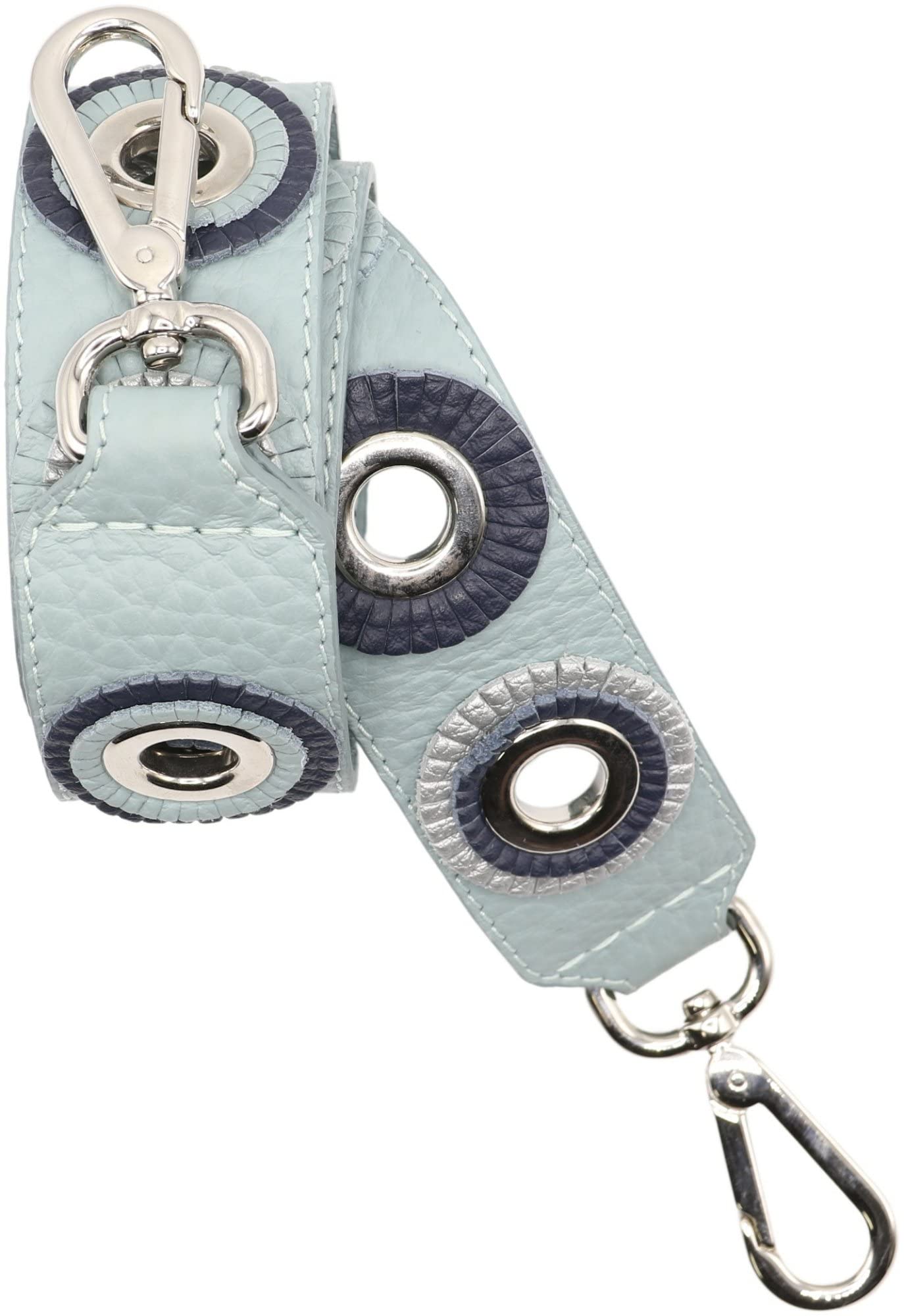 OrcianiMen's Silver Soft Belt