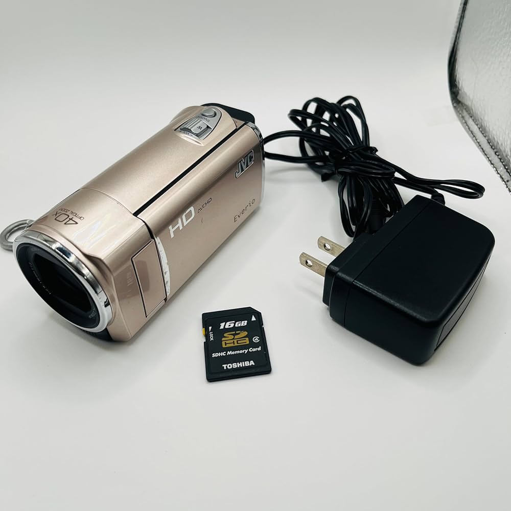 JVC  Everio GZ-E265-N  ピンクゴールド Amazon | JVCKENWOOD JVC ビデオカメラ EVERIO GZ-E265 内蔵