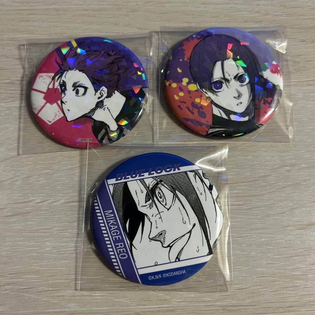 Amazon.co.jp: ブルーロック 御影玲王 マズル ホログラム缶