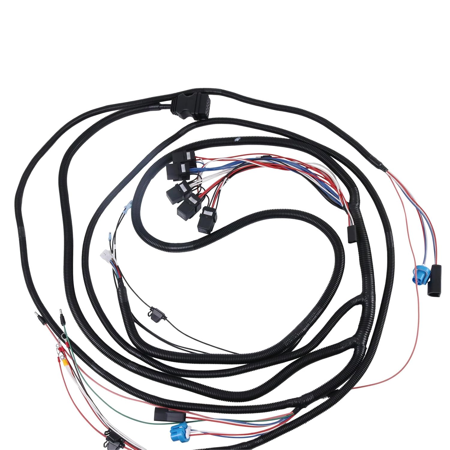 13 Pin 5 Relay Main Truck Side Wiring Harness MSC08001 Compatible with Boss Snow Plow