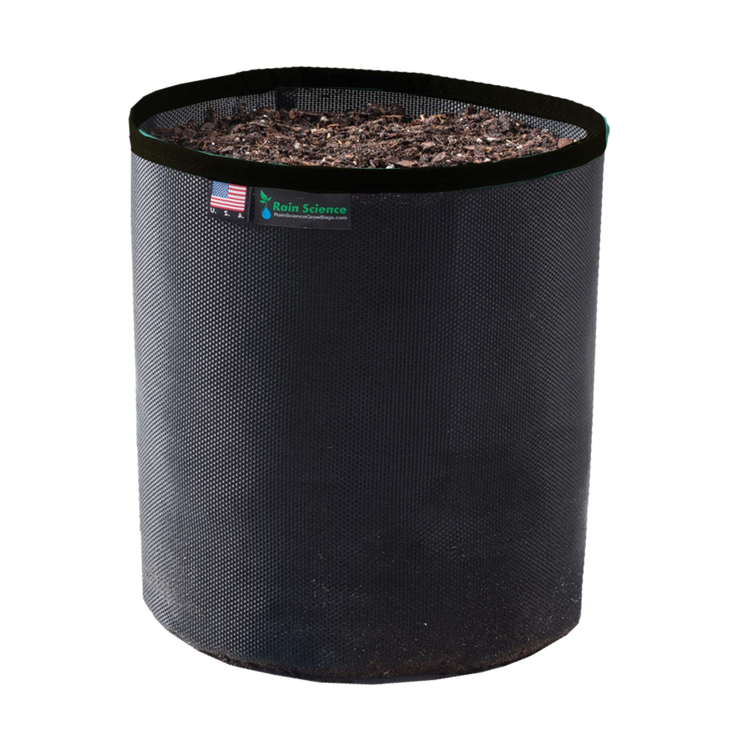 Rain Science Grow Bag 2 Gallon, Planting Pots - Colorful Plant Grow Bags Pots Gardening Vegetable - Air Pruning Mesh Fabric Plant Container