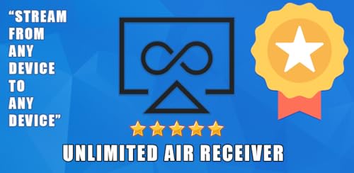 Air Receiver - UPnP DLNA Pro Media Screen mirroring app for kindle fire phones and tablets