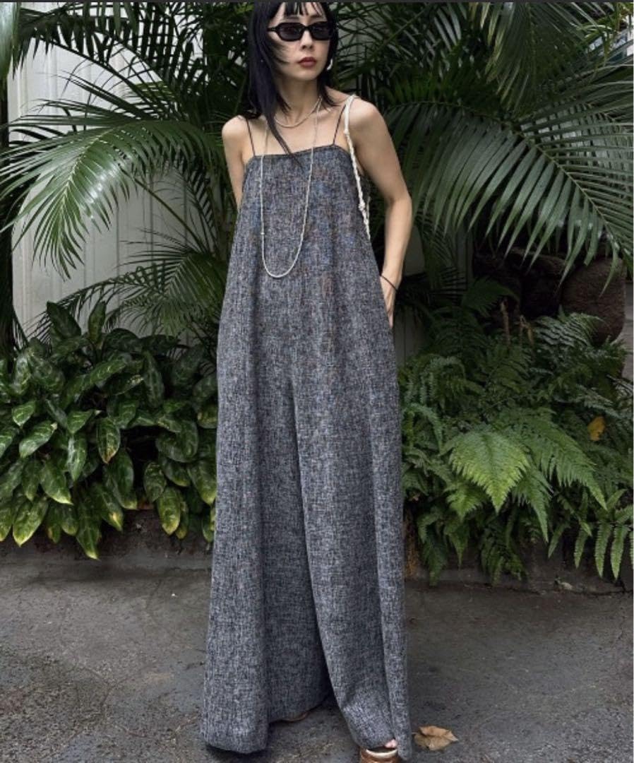 Amazon.co.jp: AMERI MEDI COMFORTABLE FLARE ROMPERSブラック 