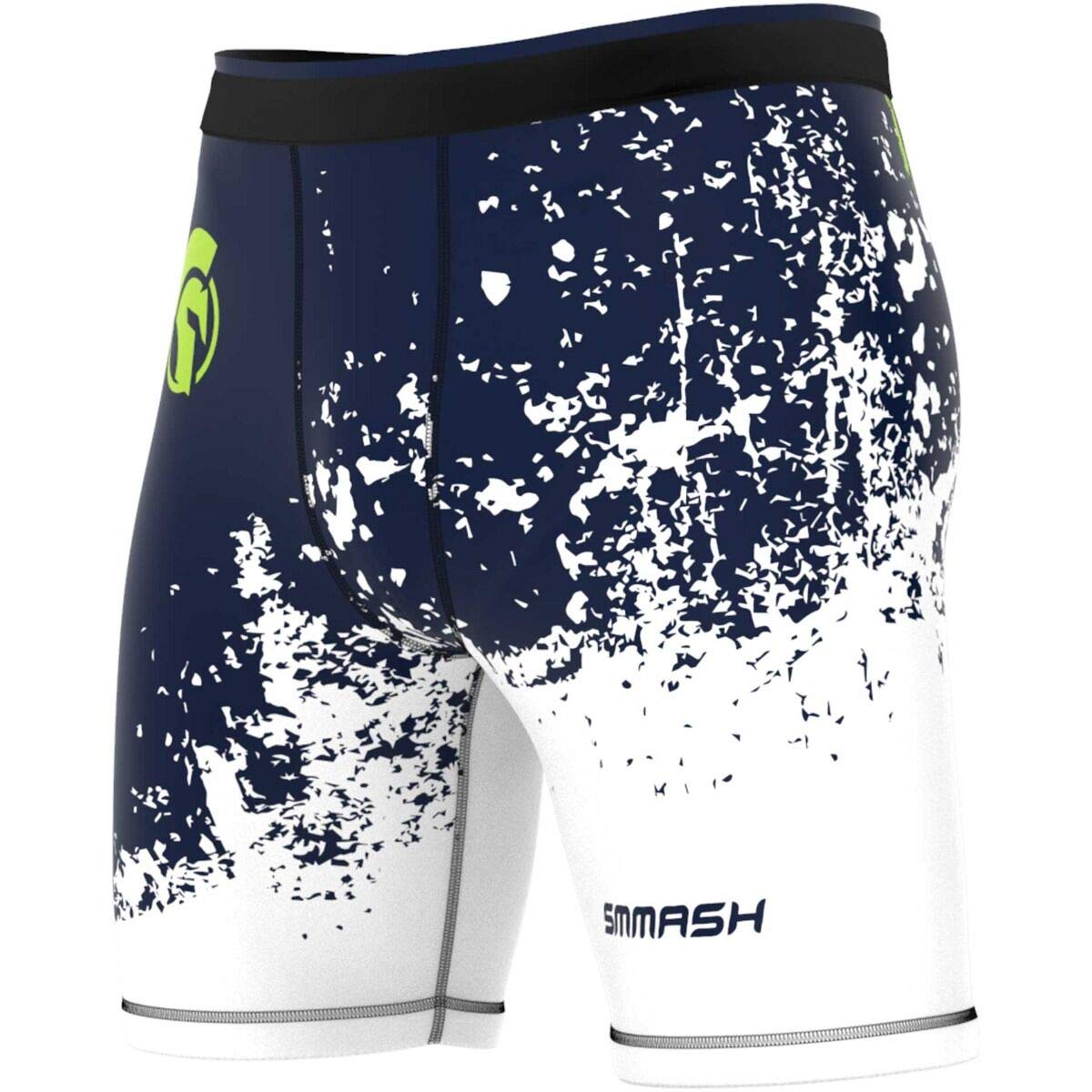 SMMASH Pantalon De Compression Hommes Course À Pied Court Leggings Leggings De Sport pour Hommes Respirant Technologie Second Skin Pantalon De Course Léger