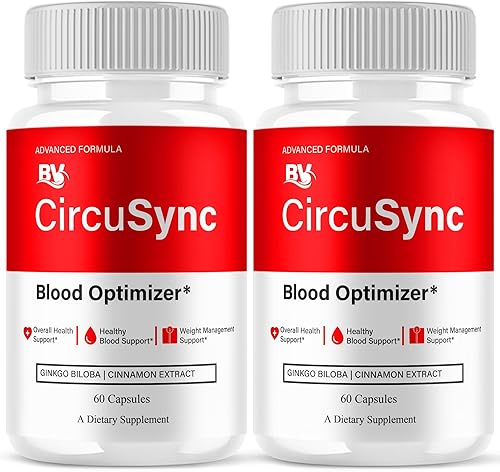 BLUE VIBE Circusync Capsules, Circu Sync Advanced Daily Multivitamin Health Support and All Natural Wellness Suplemento Fórmula de Salud Circusync y