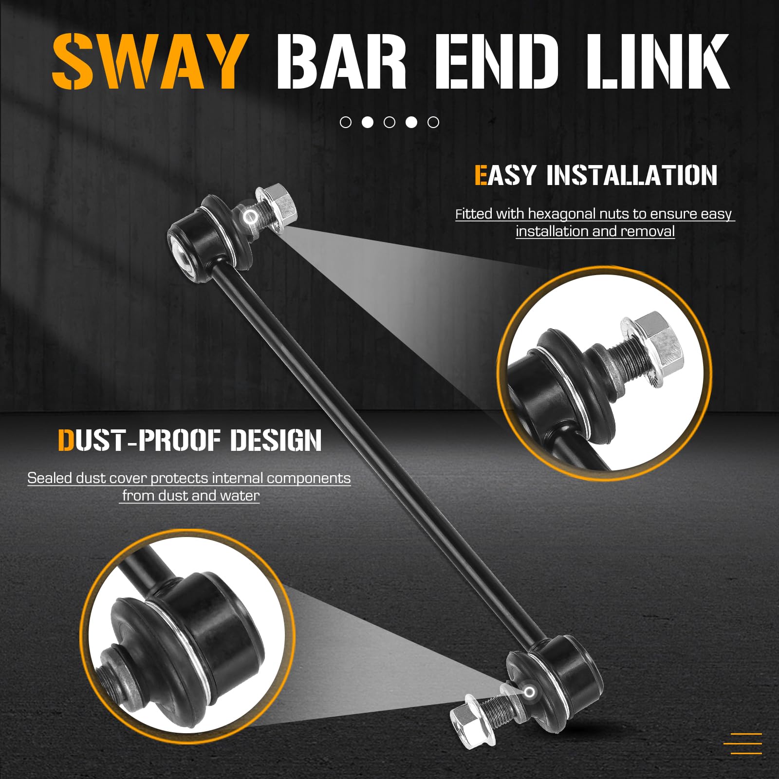 Amazon.com: Front Struts Shock Absorber Sway Bar Links Kit Fit for 