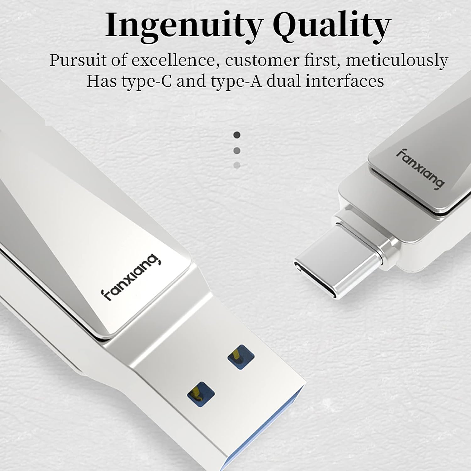 Get Special Price 256GB USB Type C Flash Drive 3.1 Portable Large Capacity 2 in 1 OTG USB C Thumb Drive Storage Dual Port Small High-Speed Memory Stick for Android Smartphone, Tablets, Computers, MacBook, PC(Silver) Crazy Deals 256GB USB Type C Flash Drive 3.1 Portable Large Capacity 2 in 1 OTG USB C Thumb Drive Storage Dual Port Small High-Speed Memory Stick for Android Smartphone, Tablets, Computers, MacBook, PC(Silver)