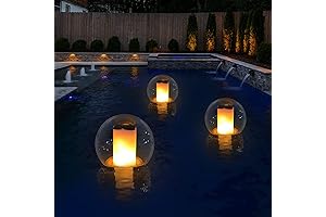 VISOFO Solar Floating Pool Lights for Swimming Pool