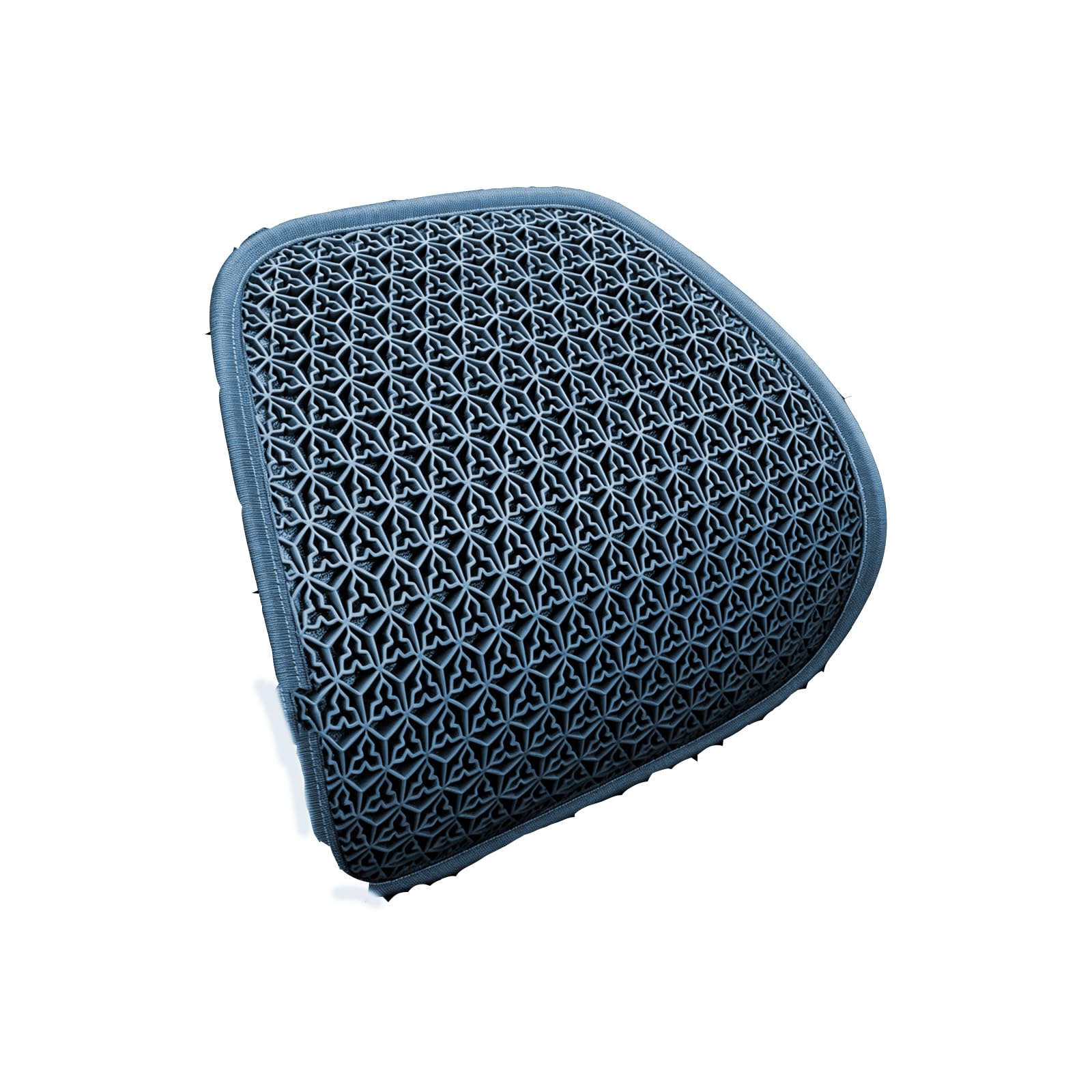 CRFFZ Elasticity Gels Cushions with Ventilated Structure Pattern Not Slip Cooling Gels Seat Pad for Car & Home Use Cell Pad