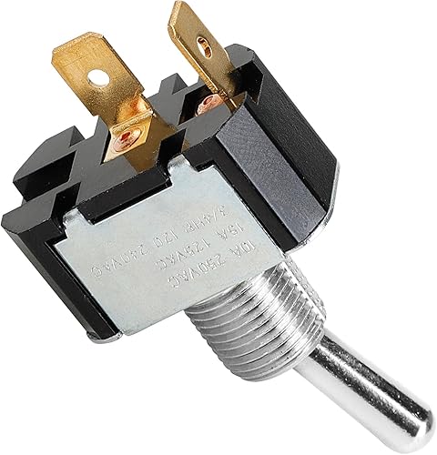 Miniatura 3 de Roykaw Interruptor de palanca eléctrico para carrito de golf, interruptor de remolque compatible con Yamaha G19/G22/G29 Electric Golf Cart, SPST 2