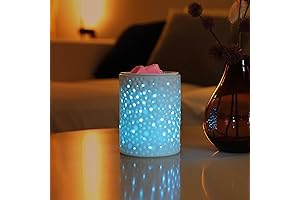Ceramic Electric Wax Melt Warmer Fragrance Oil Burner Candle Melt Wax Cube...