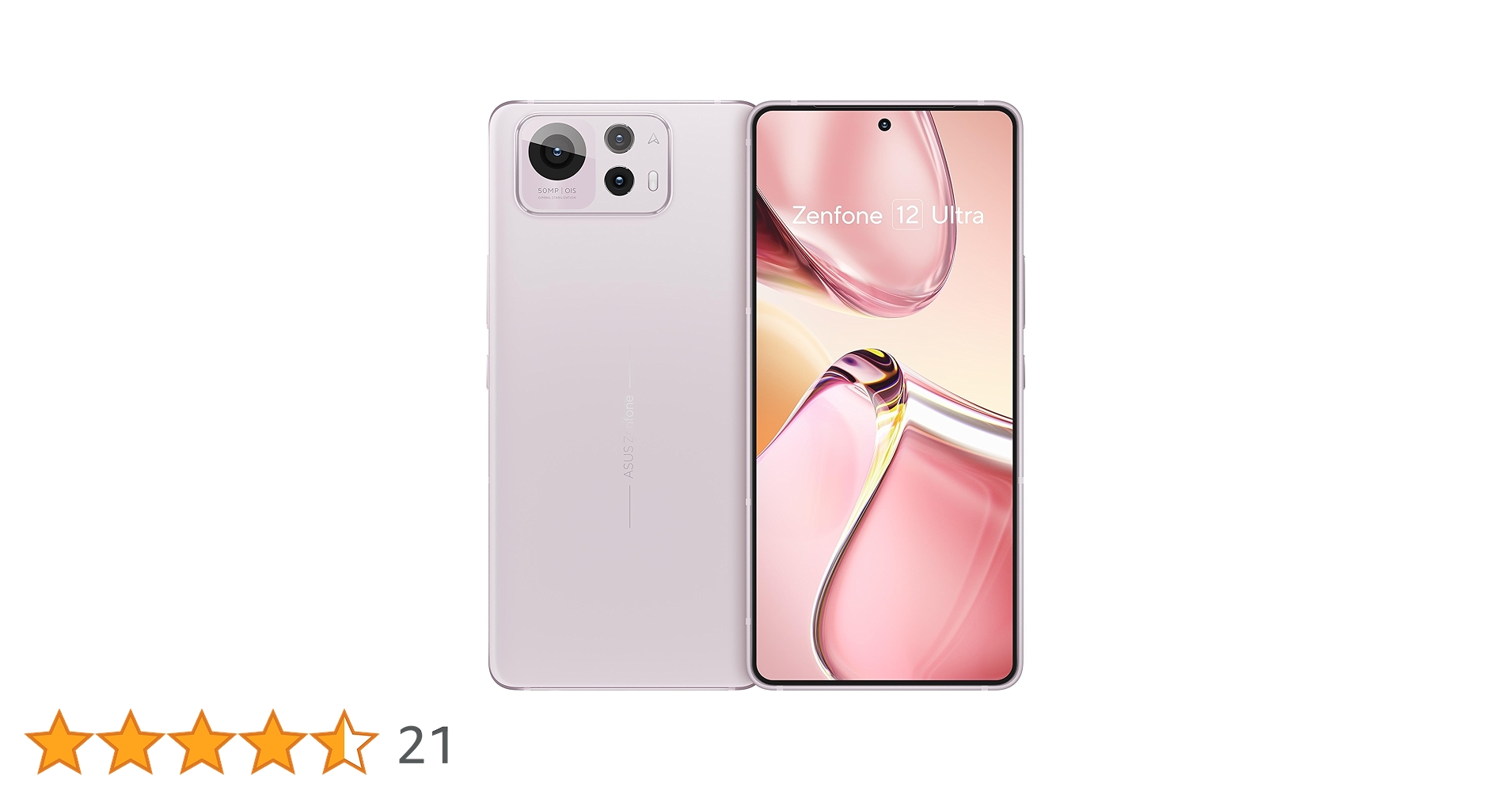 Zenfone 12 Ultra（sakura white） Asus Zenfone 12 Ultra 5G Sakura White 512GB + 16GB Dual-SIM