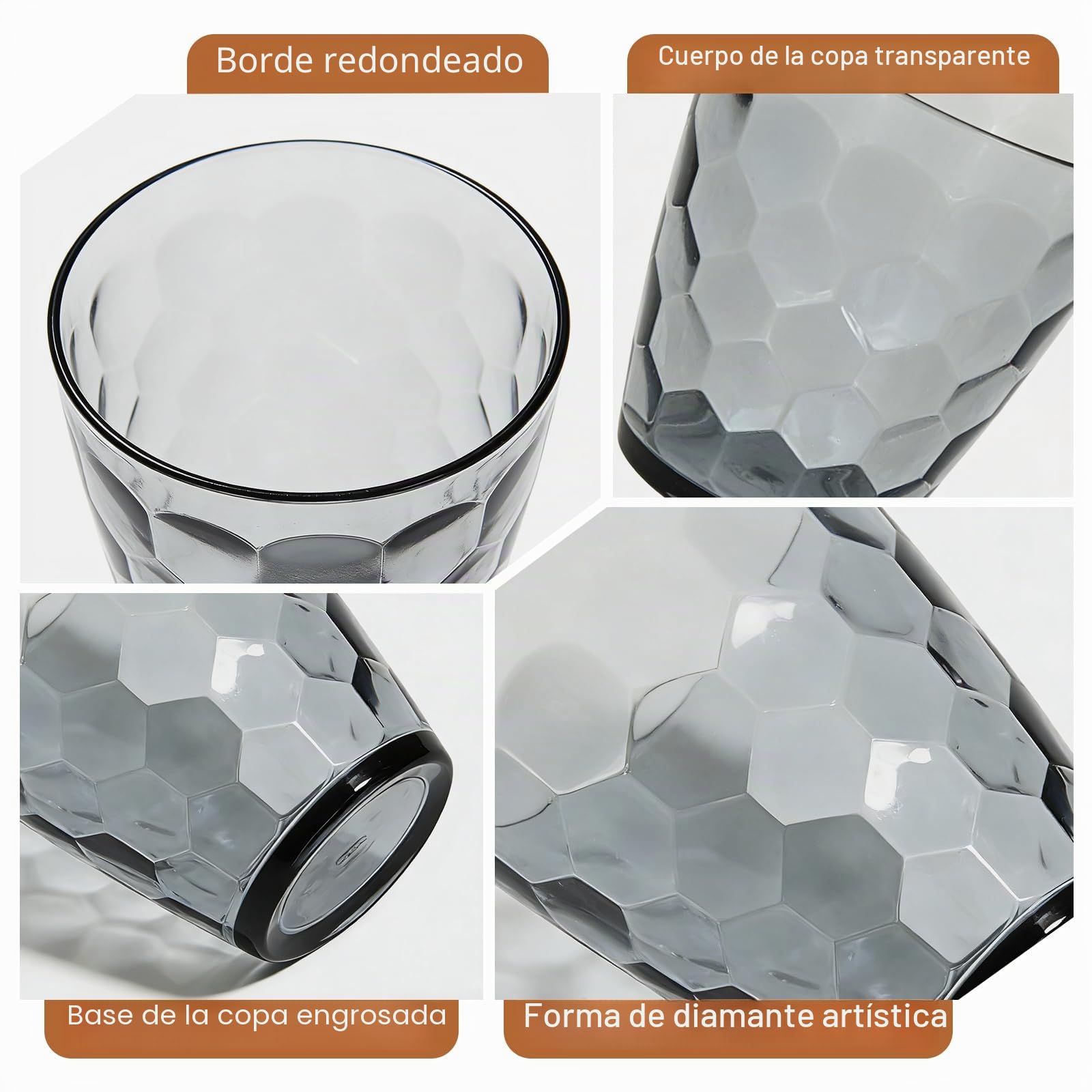 PORFOYO Juego de 12 vasos de agua coloridos, vasos de 325 ml, vasos de plástico, irrompibles, coloridos vasos de polipropileno para el hogar, camping y fiestas