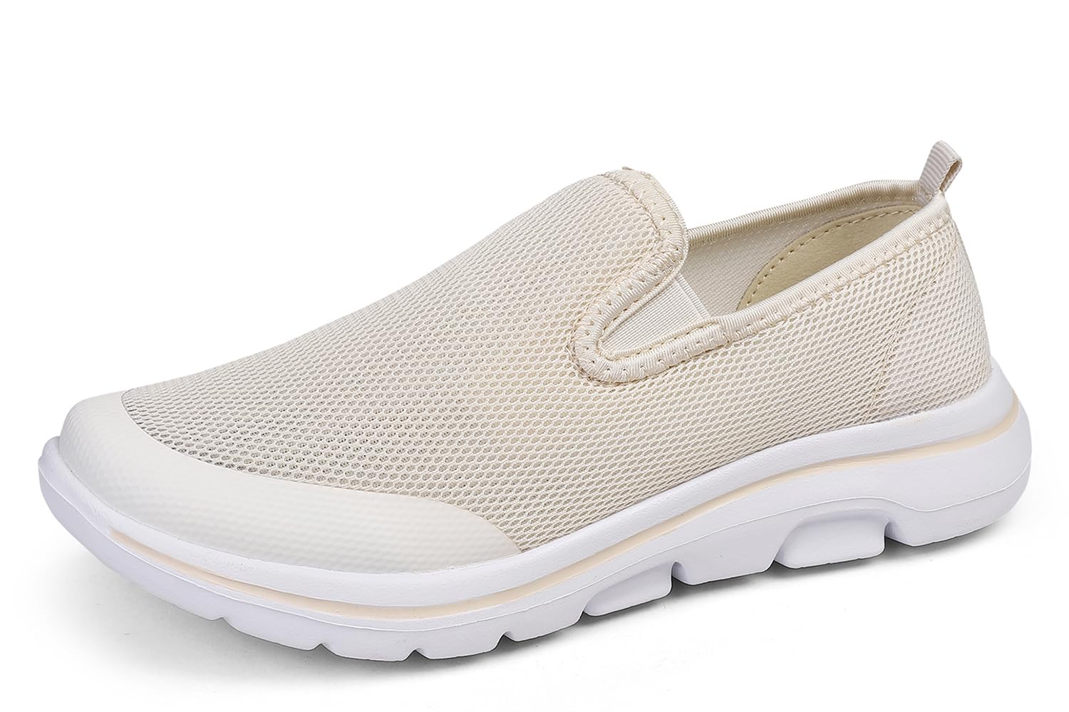 Meik Mangni Zapatillas Slip-On Mujer Zapatos de Deportivos Zapatos sin Cordones Hombre Moda Causal Sneakers Tamaño:36-48 EU