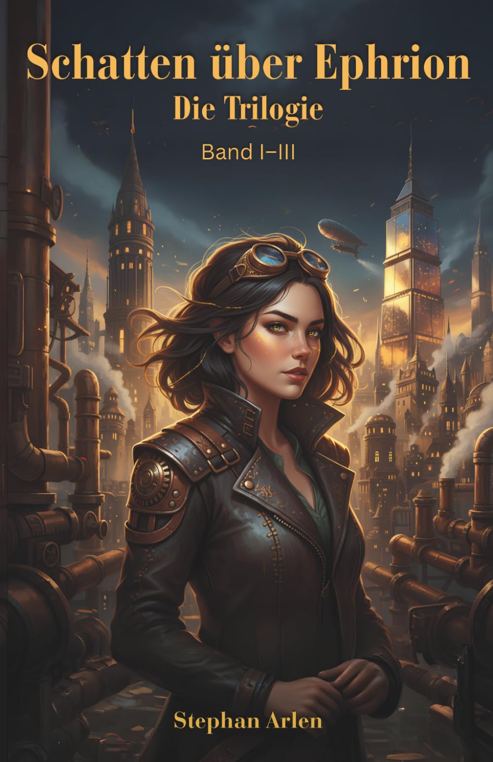 Schatten über Ephrion: Die vollständige Trilogie - Ein Steampunk-Fantasy-Epos