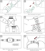 Vista 7 de NewWays - Correa compatible con Apple Watch