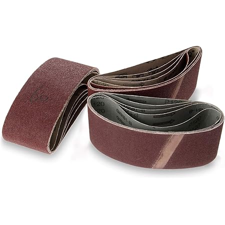 Amazon 研磨サンドベルト 研磨 ベルト サンダー 替えベルト サンドペーパー 交換用 サンディング ベルト Diy 工具 道具 ツール 60 80 1 粒度 番手 選べます 75 X 457mm 15枚入り エンドレスベルト