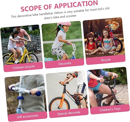 Miniatura 4 de Homoyoyo 1 juego de cinta para bicicleta de campana, para niños, bicicletas, scooter, para niños y bicicletas