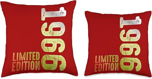 Miniatura 3 de Limited Edition 1966 Birth Vintage Since 1966 Retro 1966 Throw Pillow