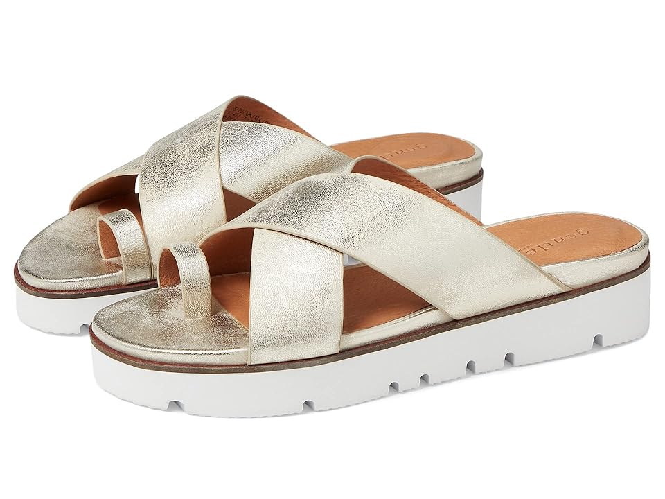 Gentle Souls by Kenneth Cole Lilly (Ice) Women's Sandals INTERNATIONAL SHIPPING