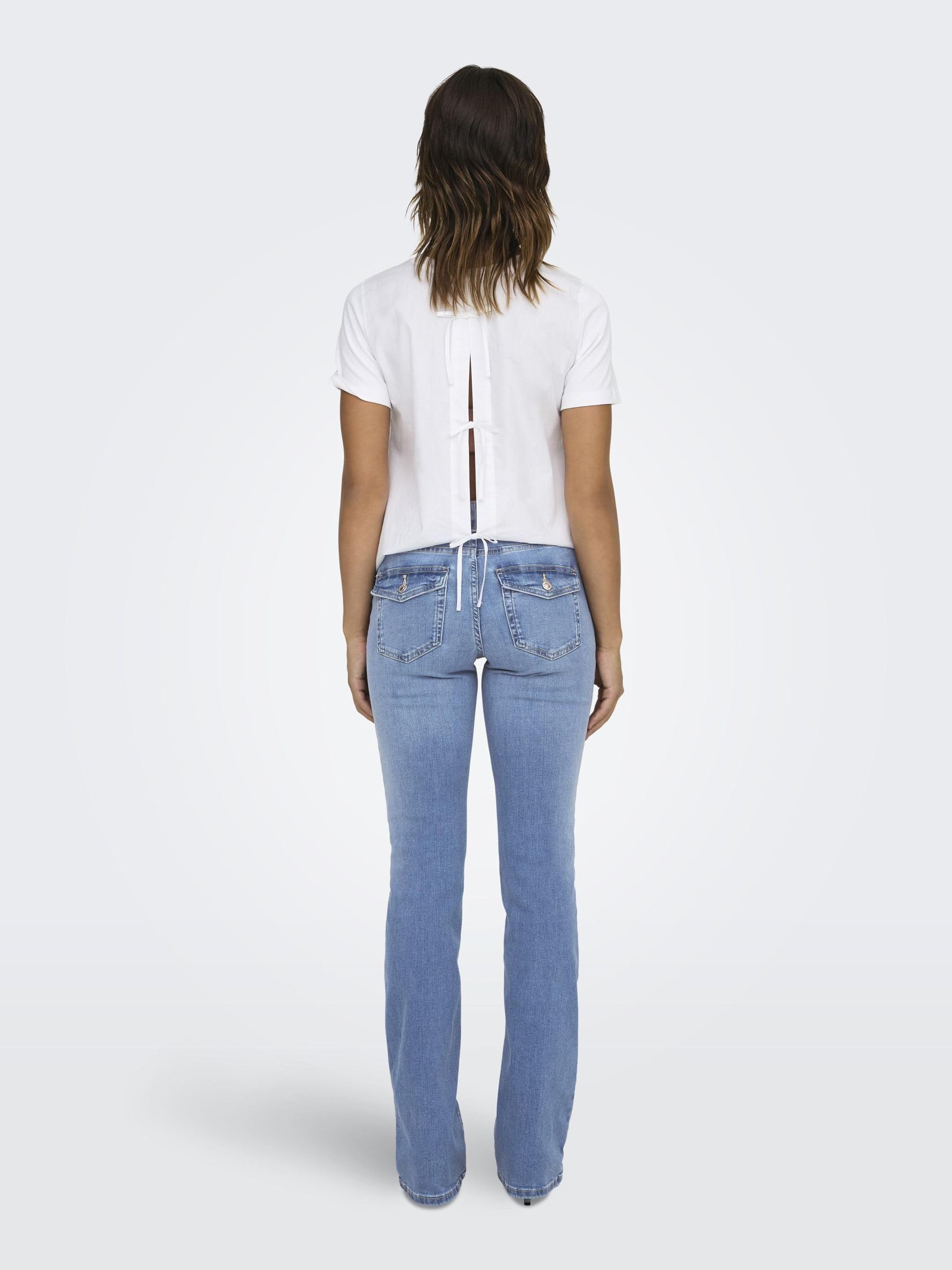 ONLY ONLBLUSH Vita Media Flared Fit Jeans